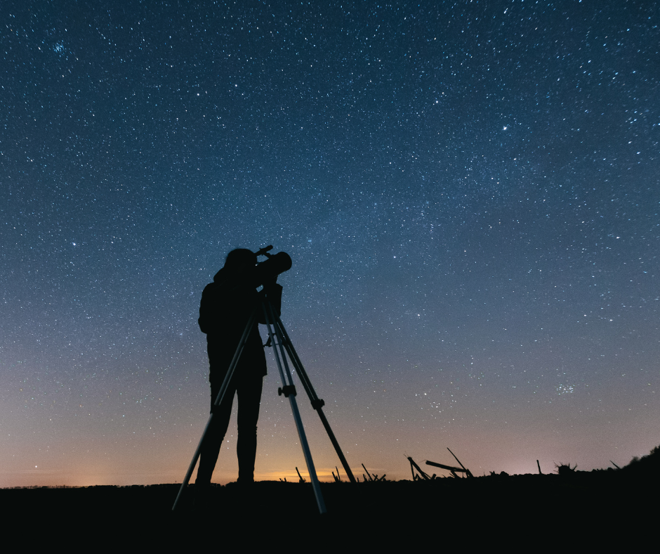 looking at the stars